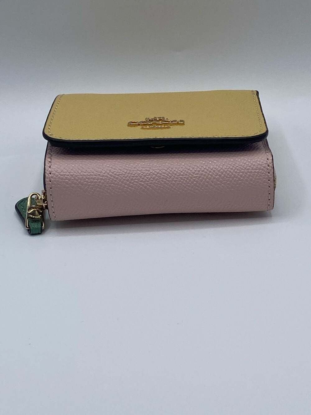 Coach Tri-Color Small Zip Wallet - Picture 5 of 6